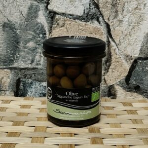 BIO* Olives Taggiasca de Ligurie en saumure