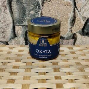 Seabream fillets in extra virgin olive oil