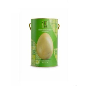 Sicilian Easter egg white chocolate and pistachio